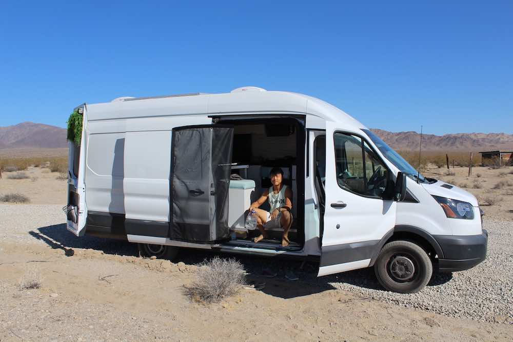 Ford transit deals solar panels